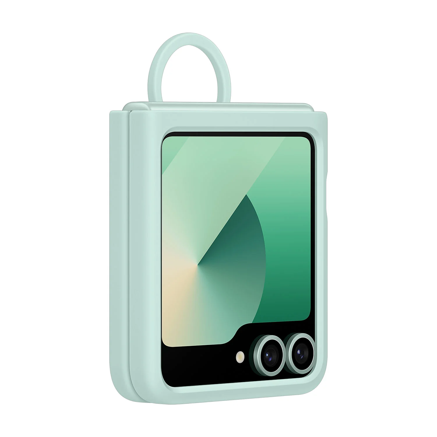 Samsung Galaxy Z Flip6 Silicone Case with Ring - Image 16