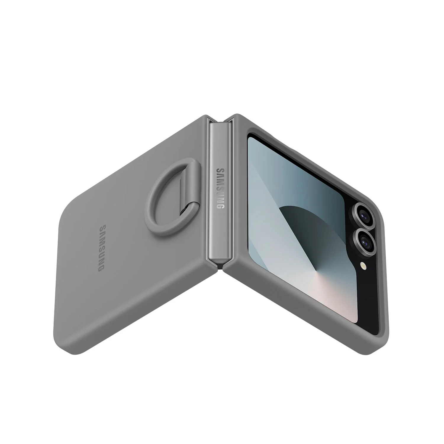 Samsung Galaxy Z Flip6 Silicone Case with Ring - Image 23