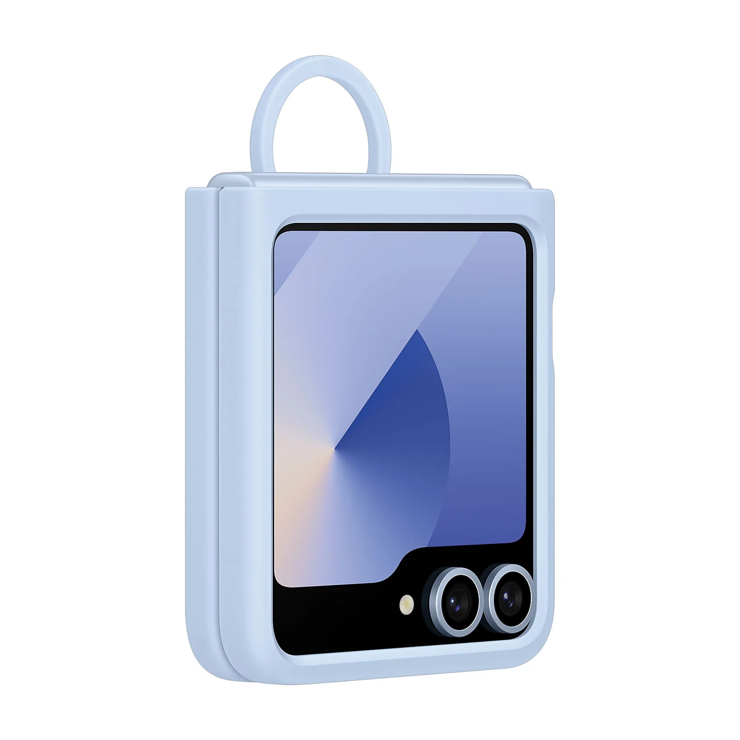 Samsung Galaxy Z Flip6 Silicone Case with Ring - Image 4