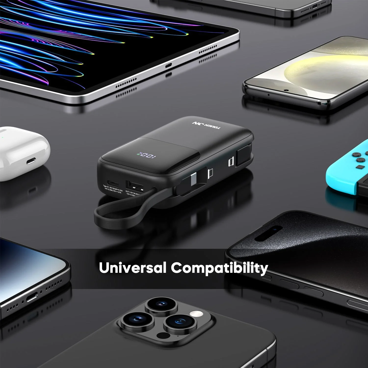 Tough On 10000mAh Power Bank (20W) + USB-C Charger (30W) Bundle - Image 10