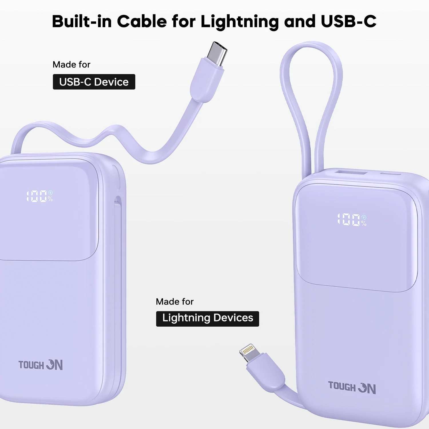 Tough On 10000mAh Power Bank (20W) + USB-C Charger (30W) Bundle - Image 11