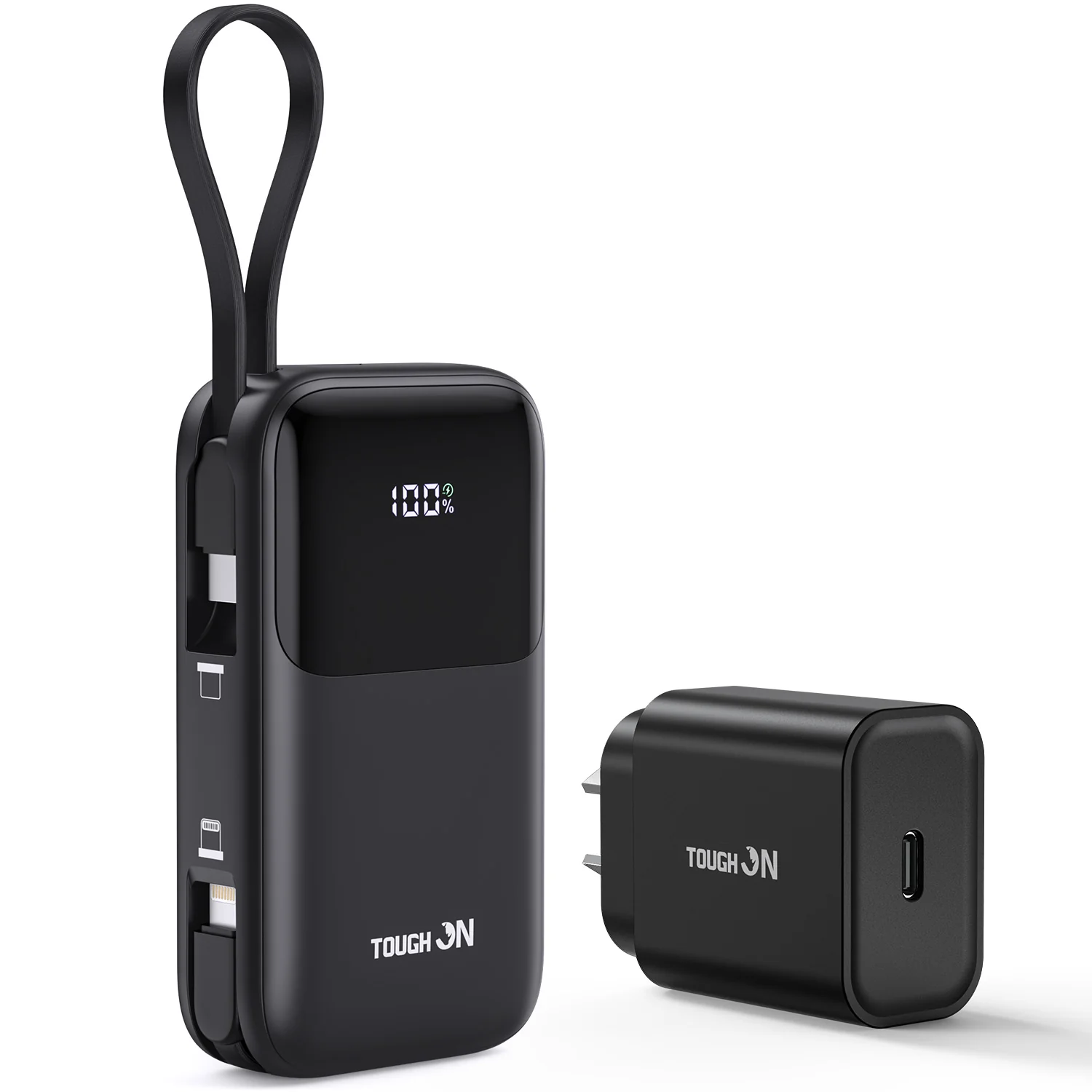 Tough On 10000mAh Power Bank (20W) + USB-C Charger (30W) Bundle - Image 3