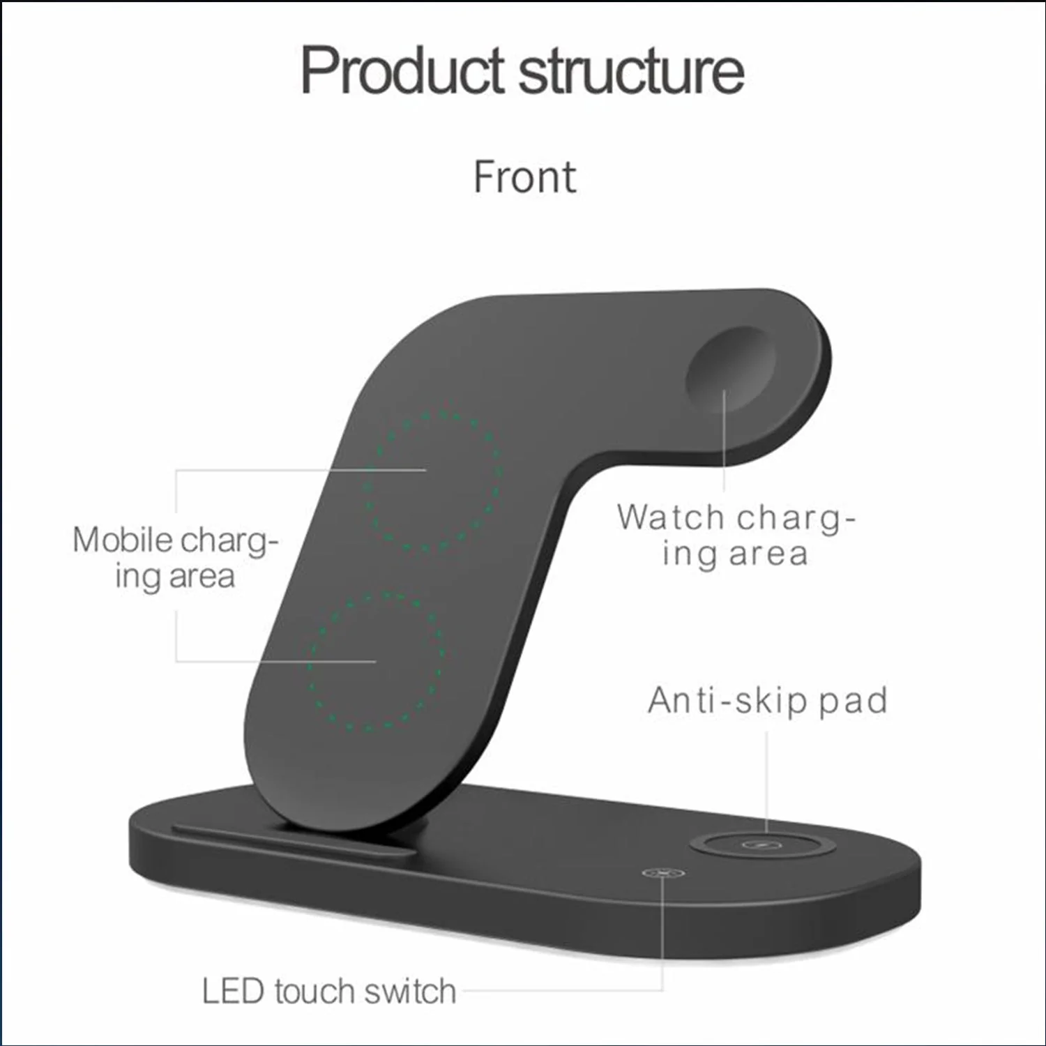 Tough On 3-in-1 Wireless Charger (for Apple Devices) and 20W USB-C Charger Bundle - Image 12