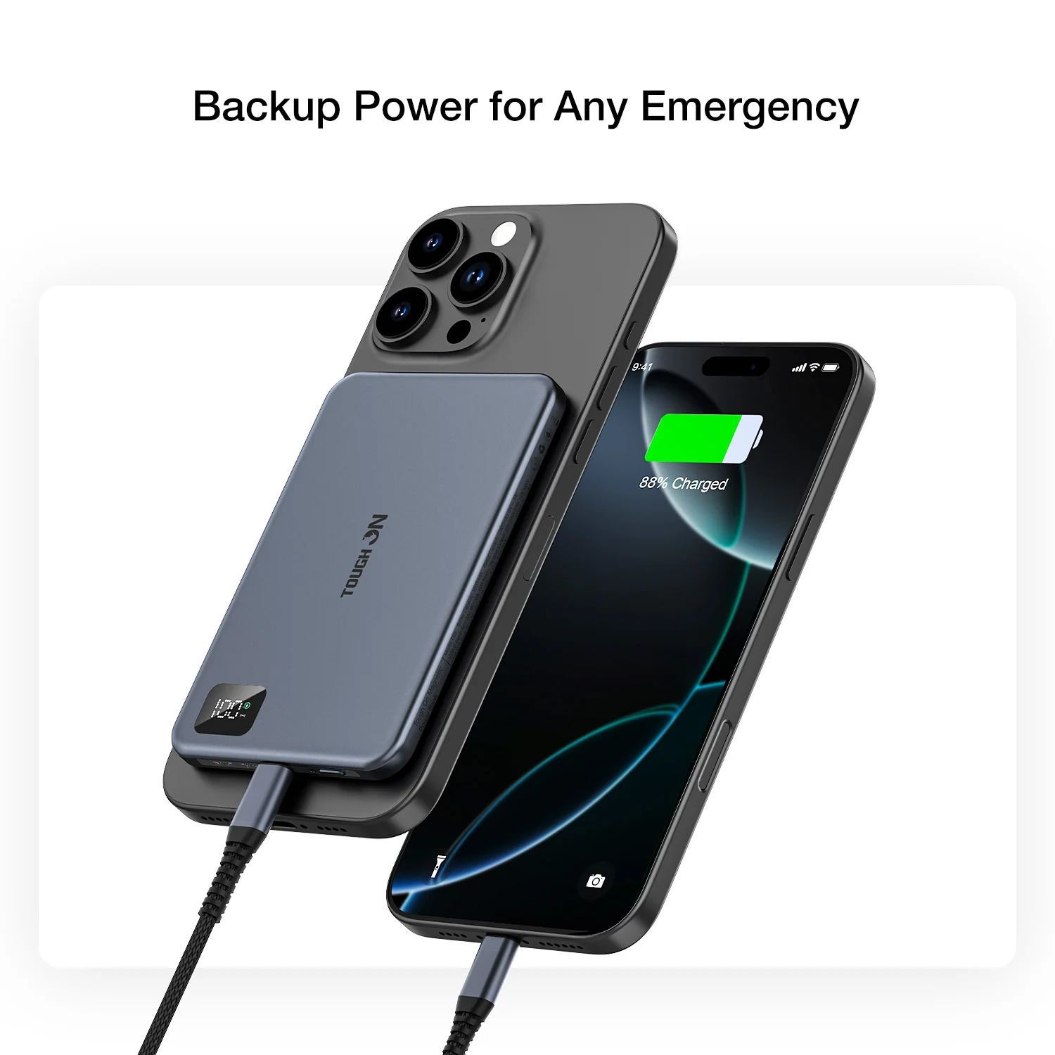 Tough On 5000mAh Ultra Slim Magnetic Power Bank - Image 15