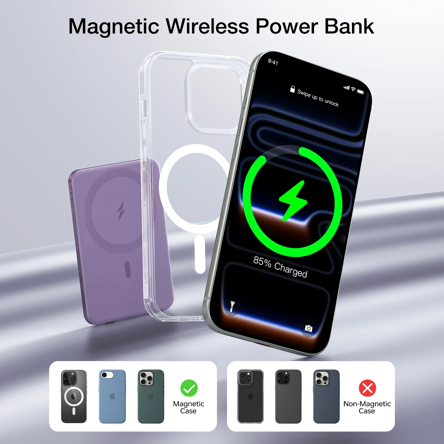 Tough On 5000mAh Ultra Slim Magnetic Power Bank - Image 23