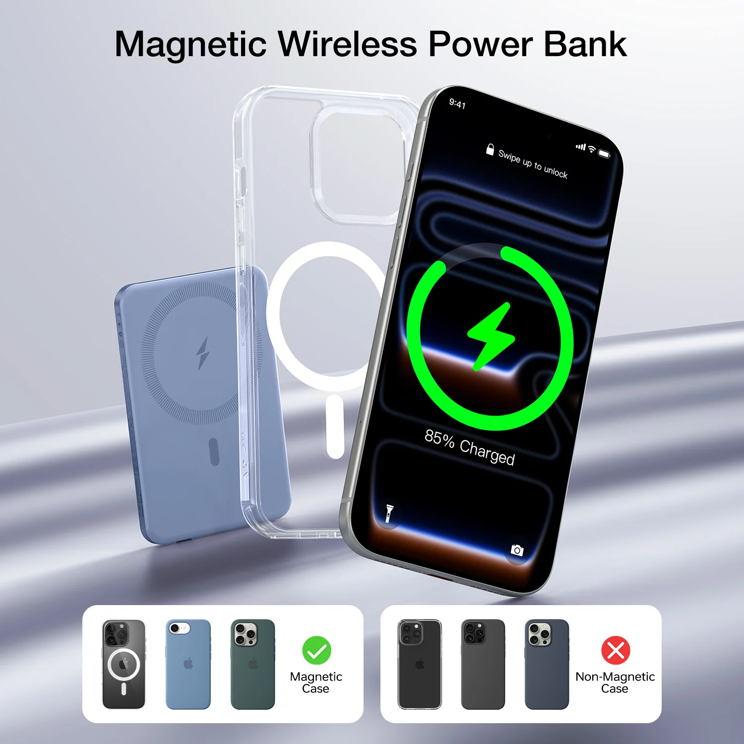 Tough On 5000mAh Ultra Slim Magnetic Power Bank - Image 32