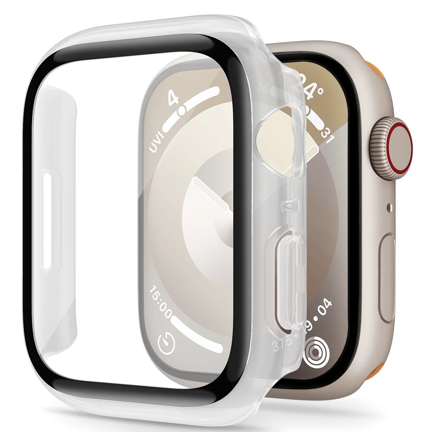 Tough On Apple Watch Case Series 10 42mm with Tempered Glass Screen Protector - Image 7