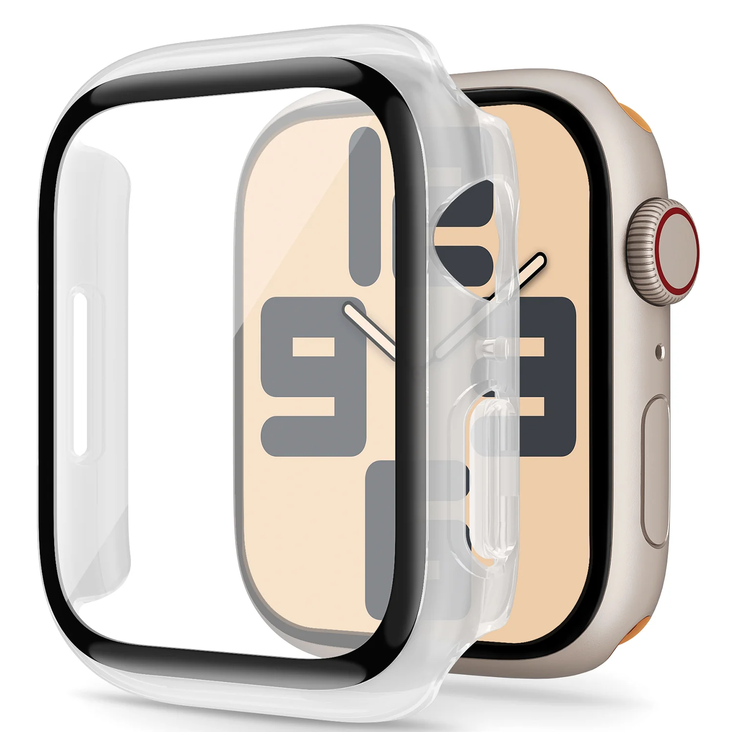 Tough On Apple Watch Case Series 6 / 5 / 4 / SE 40mm with Tempered Glass Screen Protector - Image 7