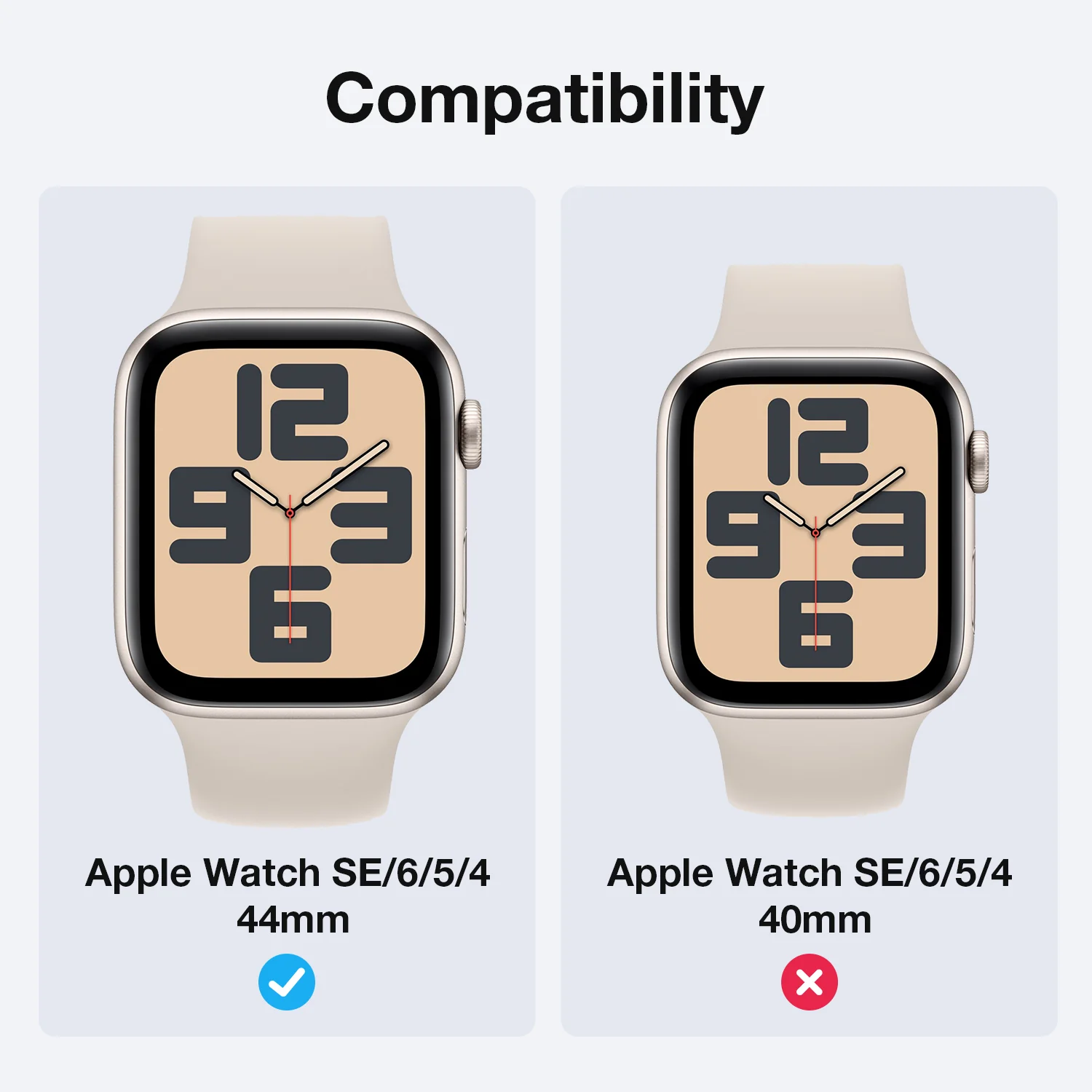 Tough On Apple Watch Case Series 6 / 5 / 4 / SE 44mm with Tempered Glass Screen Protector - Image 9