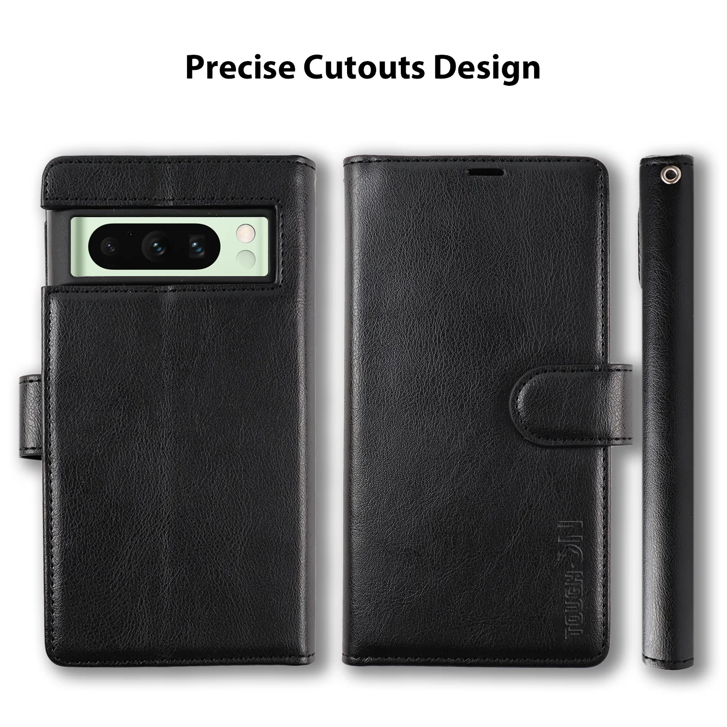 Tough On Google Pixel 8 Pro Case Flip Leather Case - Image 2