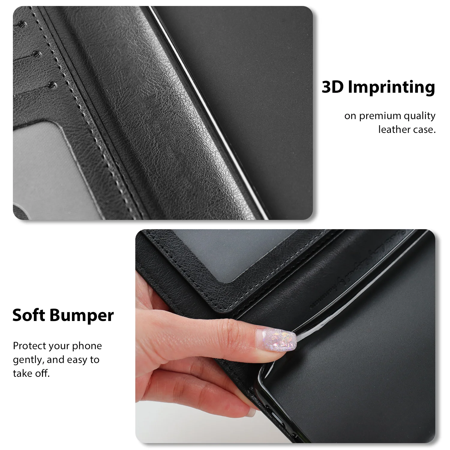 Tough On Google Pixel 8 Pro Case Flip Leather Case - Image 7