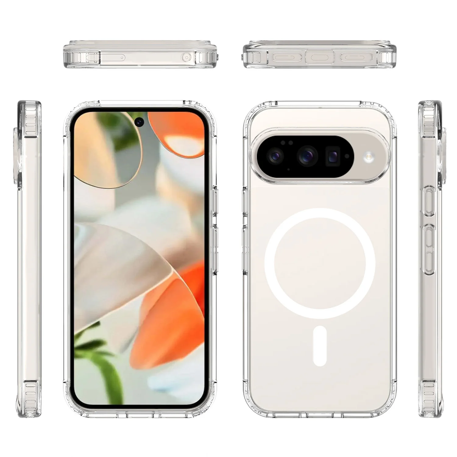 Tough On Google Pixel 9 Pro Case Clear Air with MagSafe - Image 7