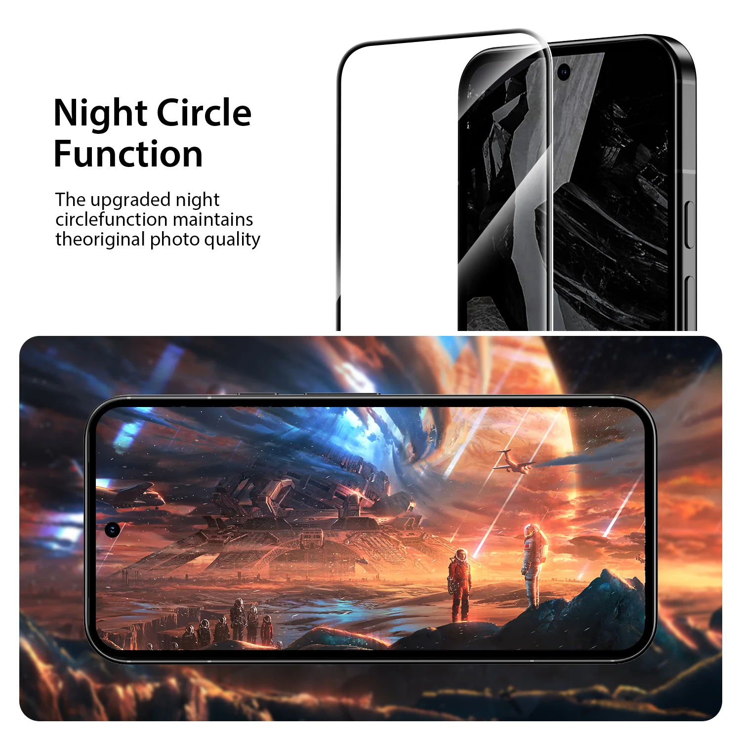 Tough On Google Pixel 9 Tempered Glass Screen Protector - Image 7