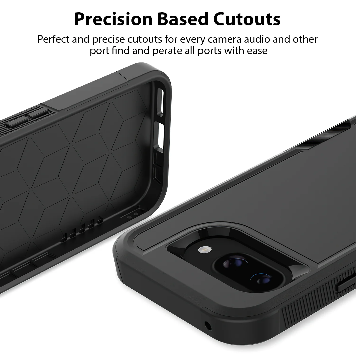 Tough On Google Pixel 9a Case Tough Armor Black - Image 6