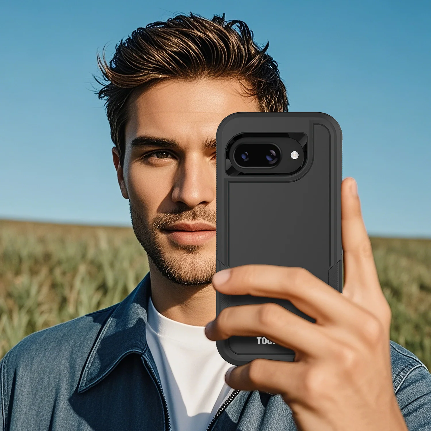 Tough On Google Pixel 9a Case Tough Armor Black - Image 7