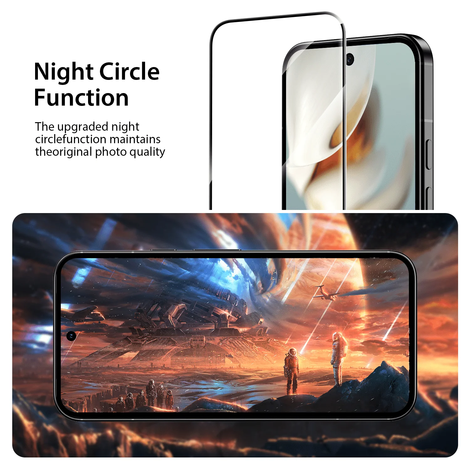 Tough On Google Pixel 9a Tempered Glass Screen Protector - Image 7