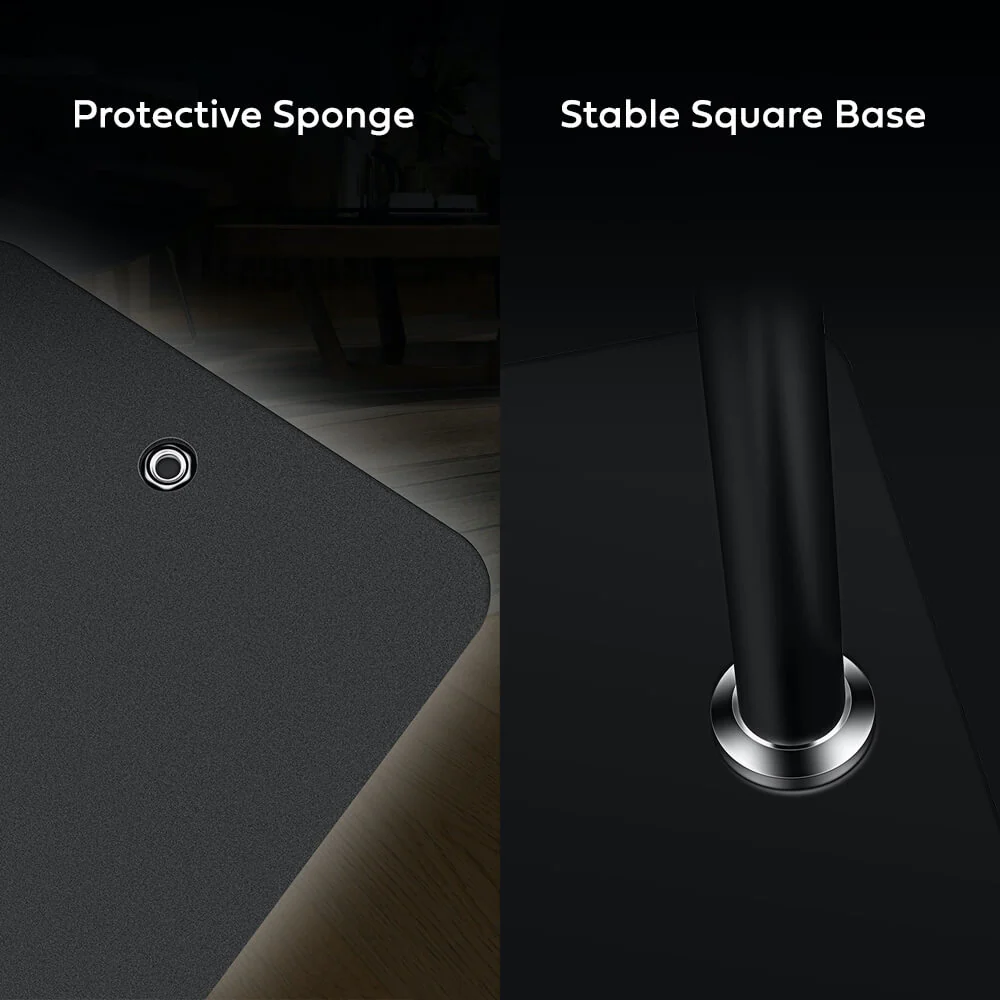 Adjustable Ground Floor Stand for Tablet & Phone 175cm Lazy Mount Holder Arm Bracket Black - Image 9