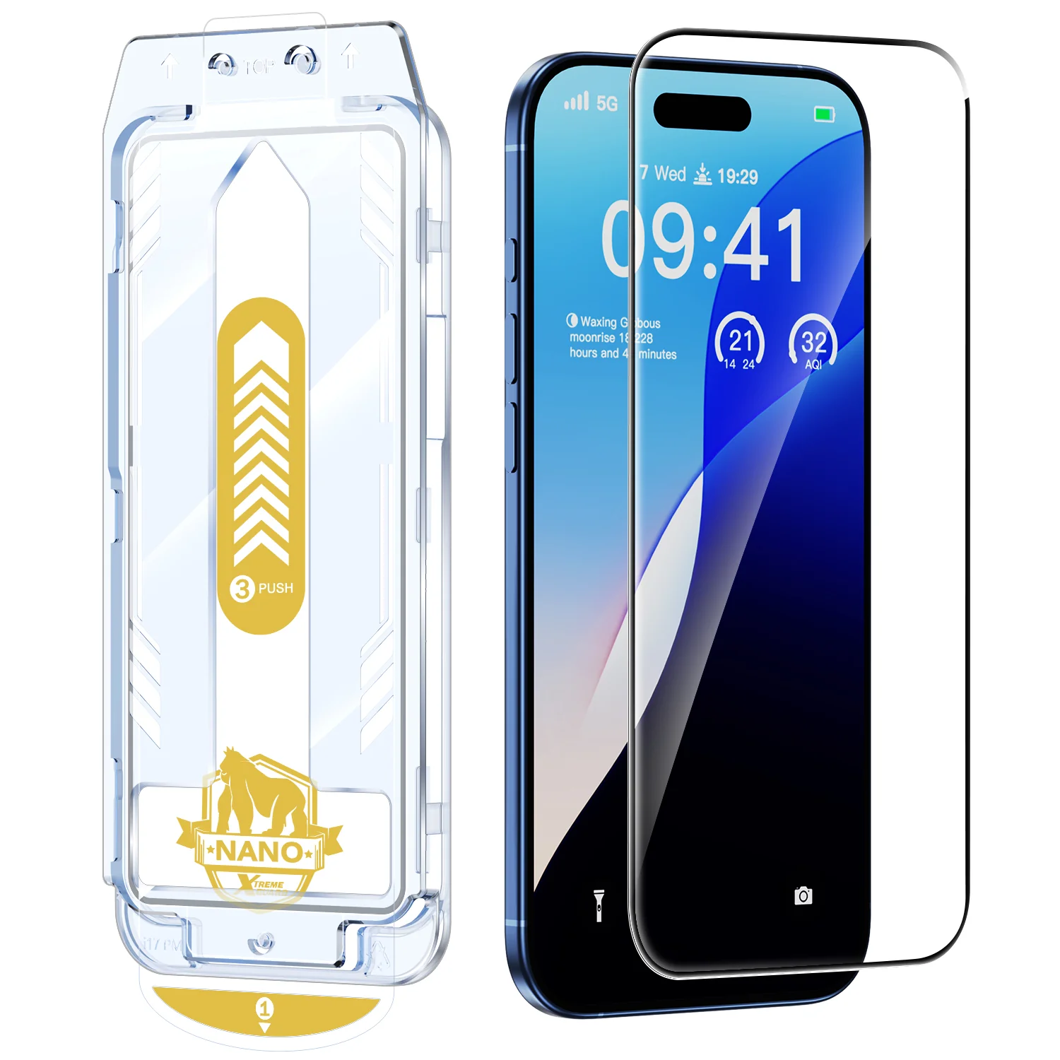 Tough On HD Clear Nano Glass Screen Protector for iPhone - Image 14