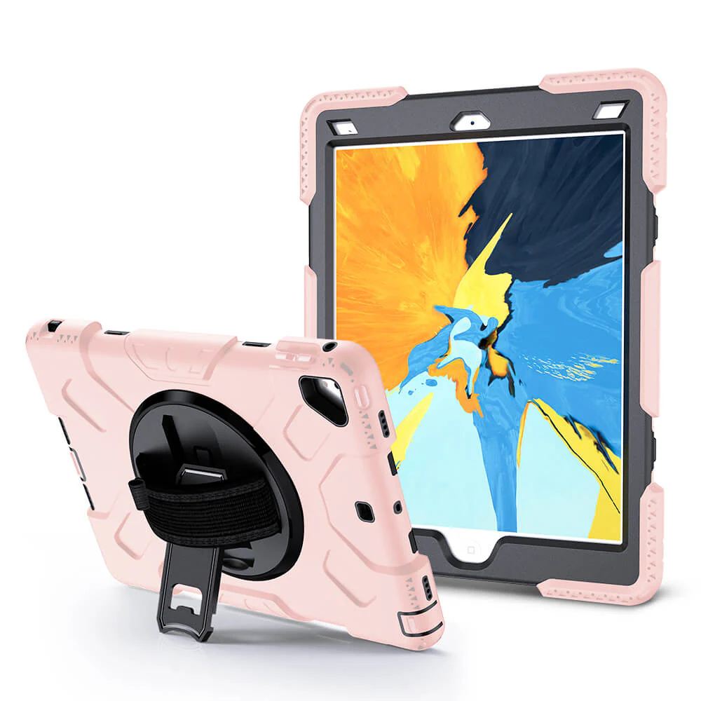 Tough On iPad 5 / 6th Gen 9.7" Case Rugged Protection Pink - Image 5