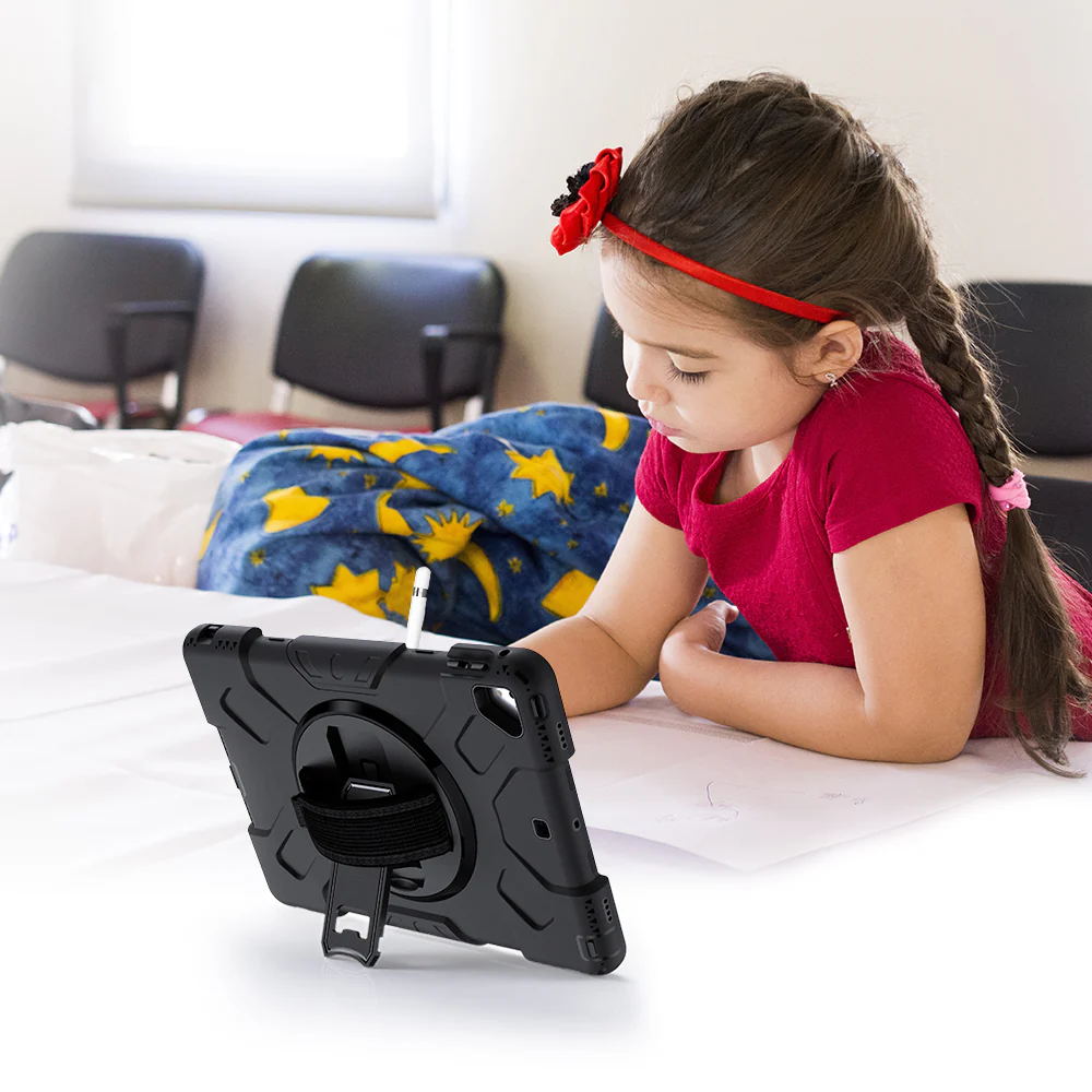 Tough On iPad 5 / 6th Gen 9.7" Case Rugged Protection Black - Image 21