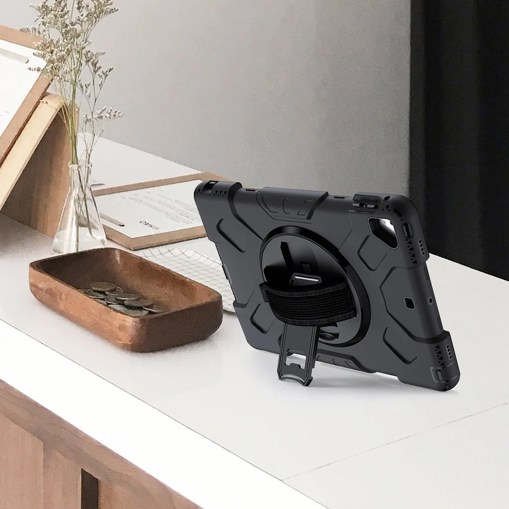 Tough On iPad 5 / 6th Gen 9.7" Case Rugged Protection Black - Image 22