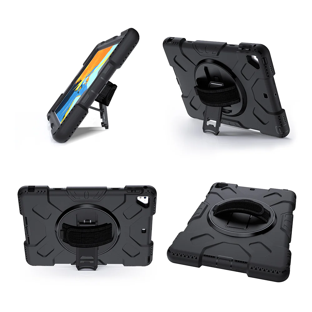 Tough On iPad 5 / 6th Gen 9.7" Case Rugged Protection Black - Image 3