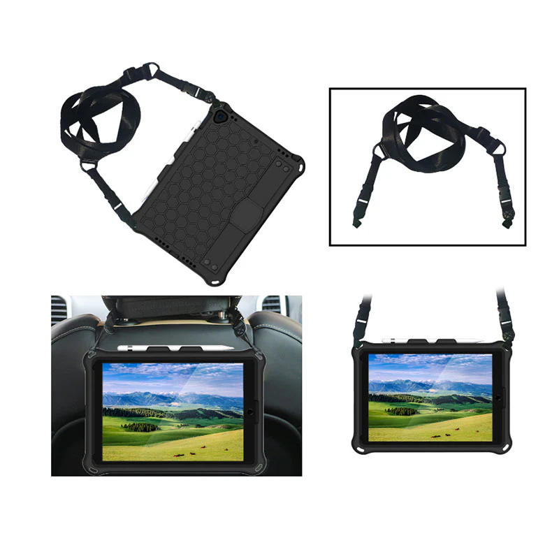 Tough On iPad 7 / 8 / 9th Gen 10.2” Case Beehive Style EVA - Image 4