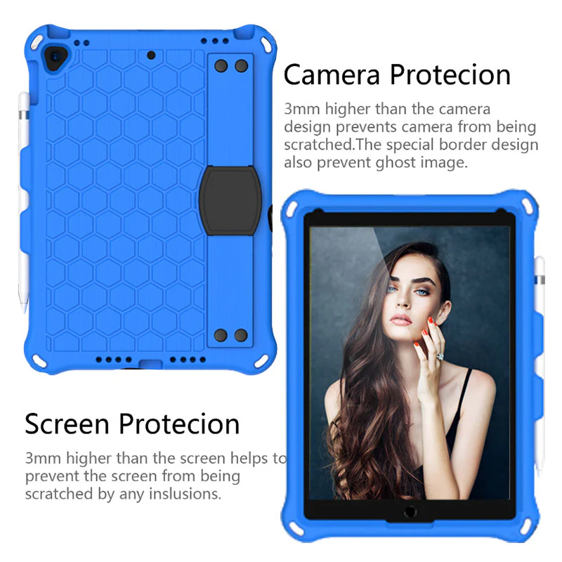 Tough On iPad 7 / 8 / 9th Gen 10.2” Case Beehive Style EVA - Image 9