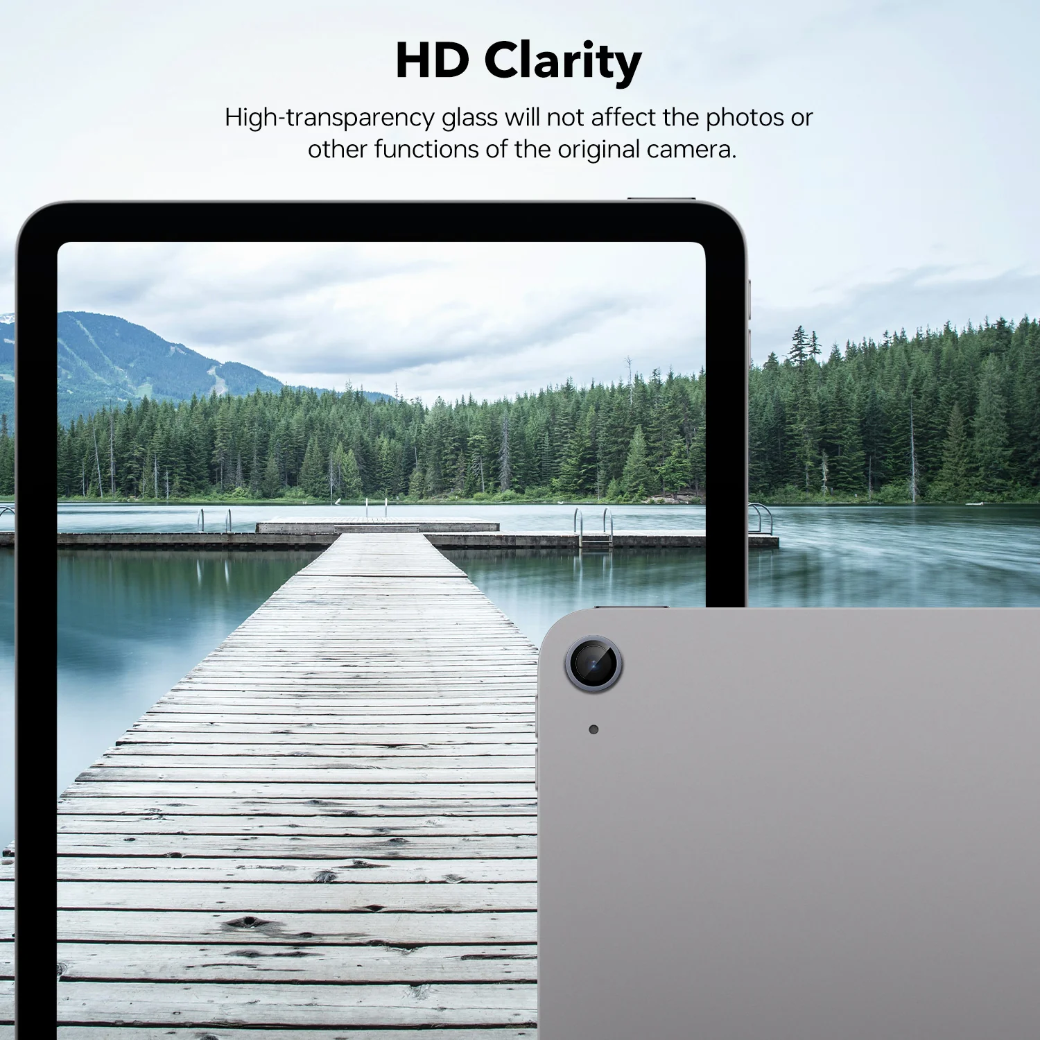 Tough On iPad Air 11" 2026 / 2025 / 2024 Rear Camera Protector Tempered Glass - Image 4