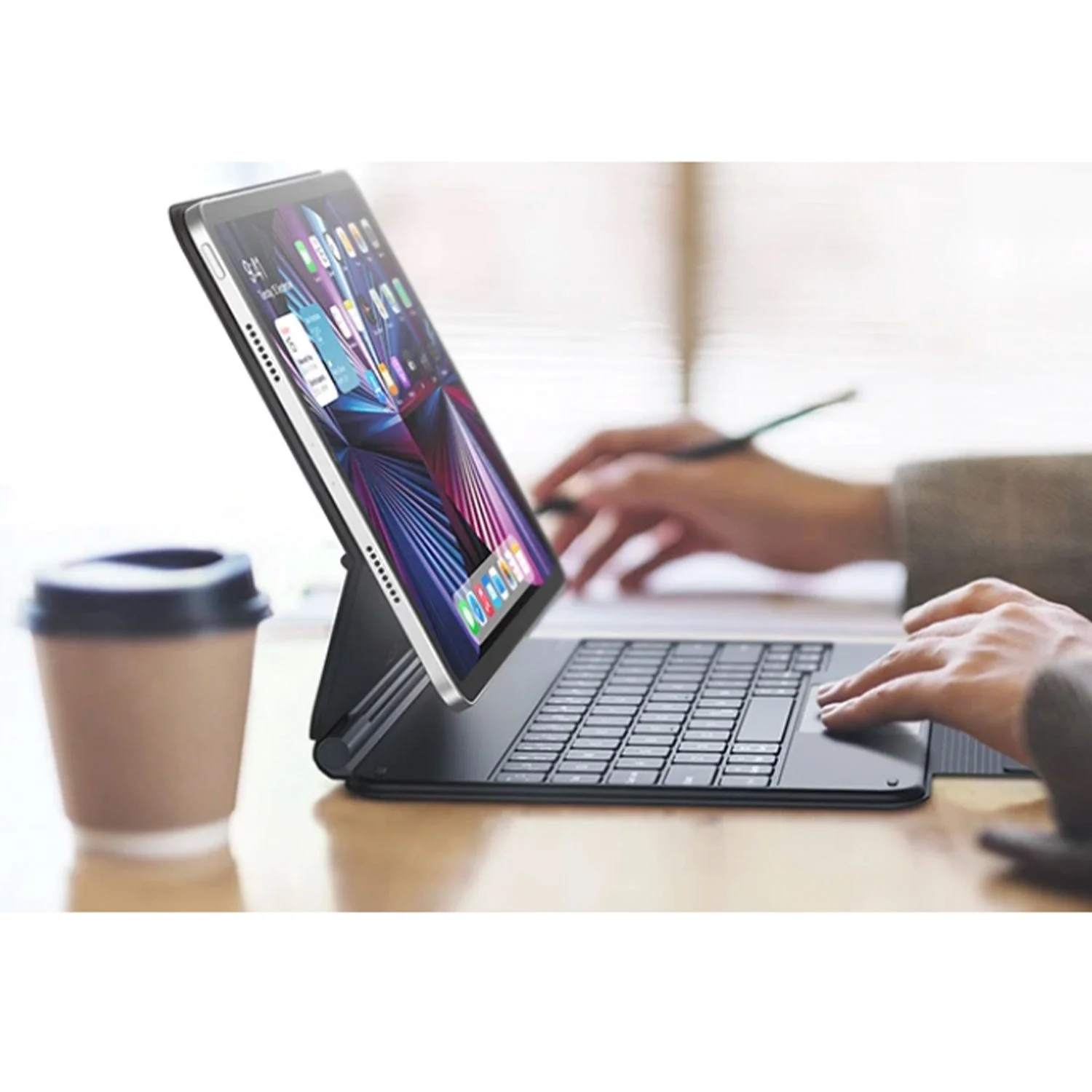 Tough On iPad Air 13" 2026 / 2025 / 2024 Magic Keyboard Magnetic Case Trackpad - Image 12