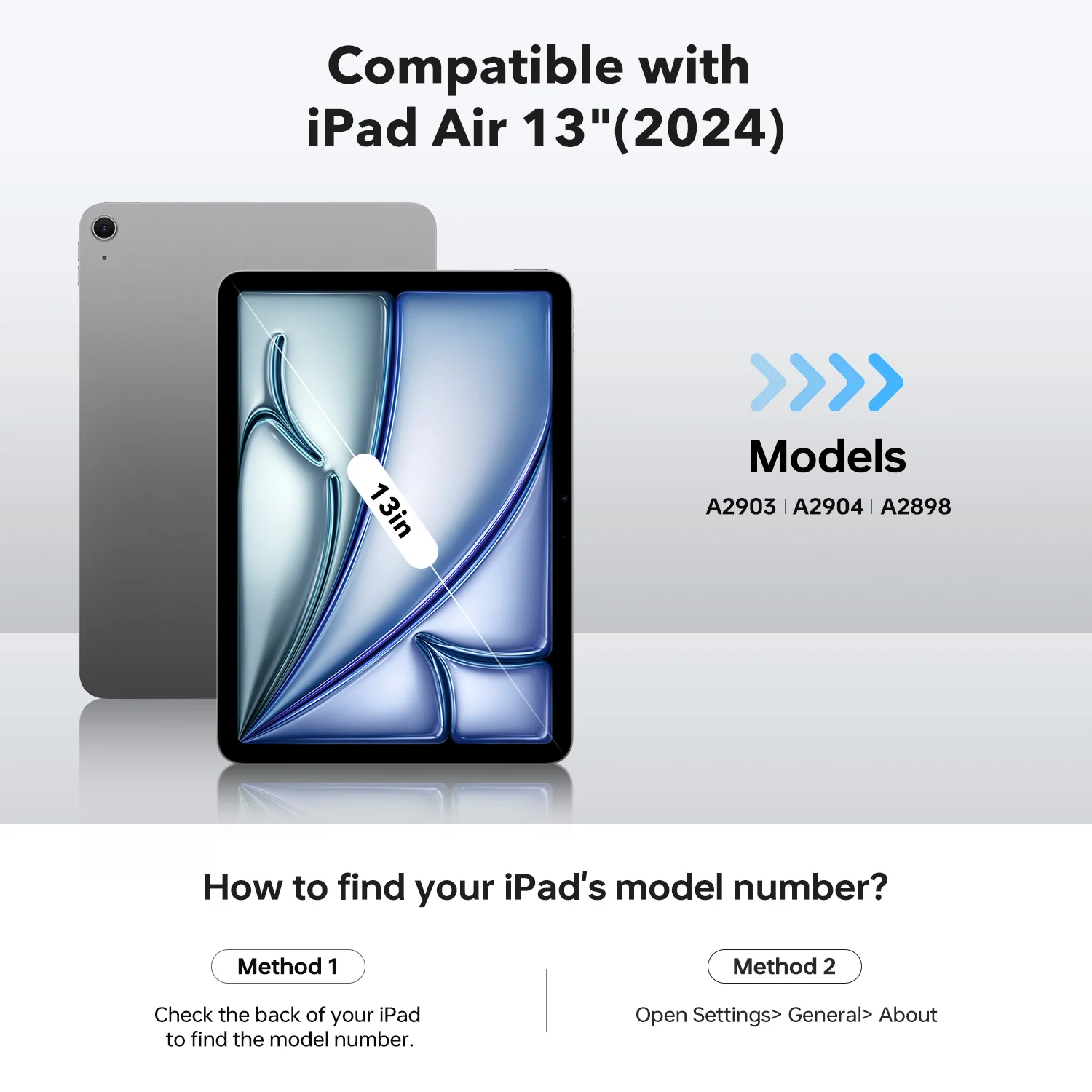 Tough On iPad Air 13" 2026 / 2025 / 2024 Rear Camera Protector Tempered Glass - Image 3