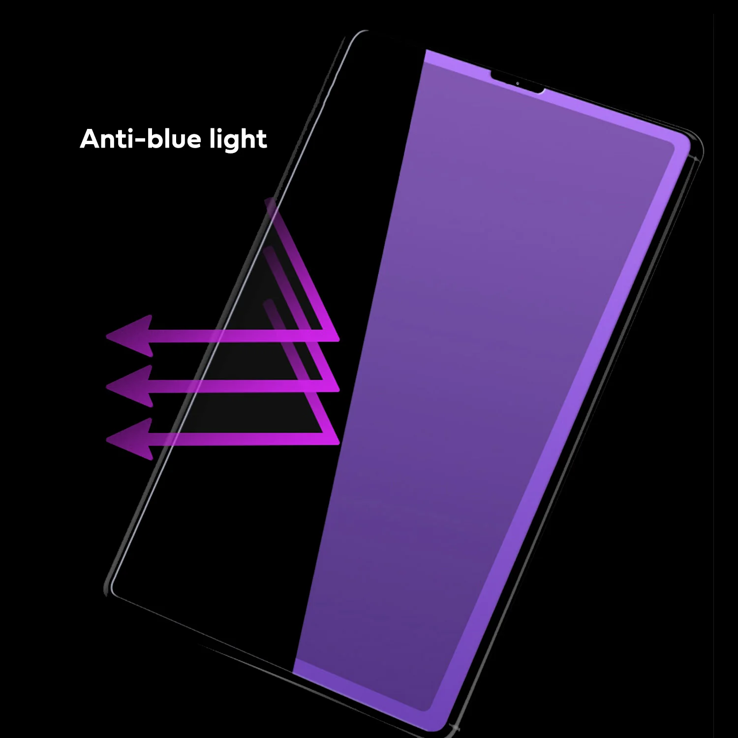 Tough On iPad Air 5 / Air 4 10.9" Anti Glare Tempered Glass Screen Protector Anti-Blue Light - Image 3