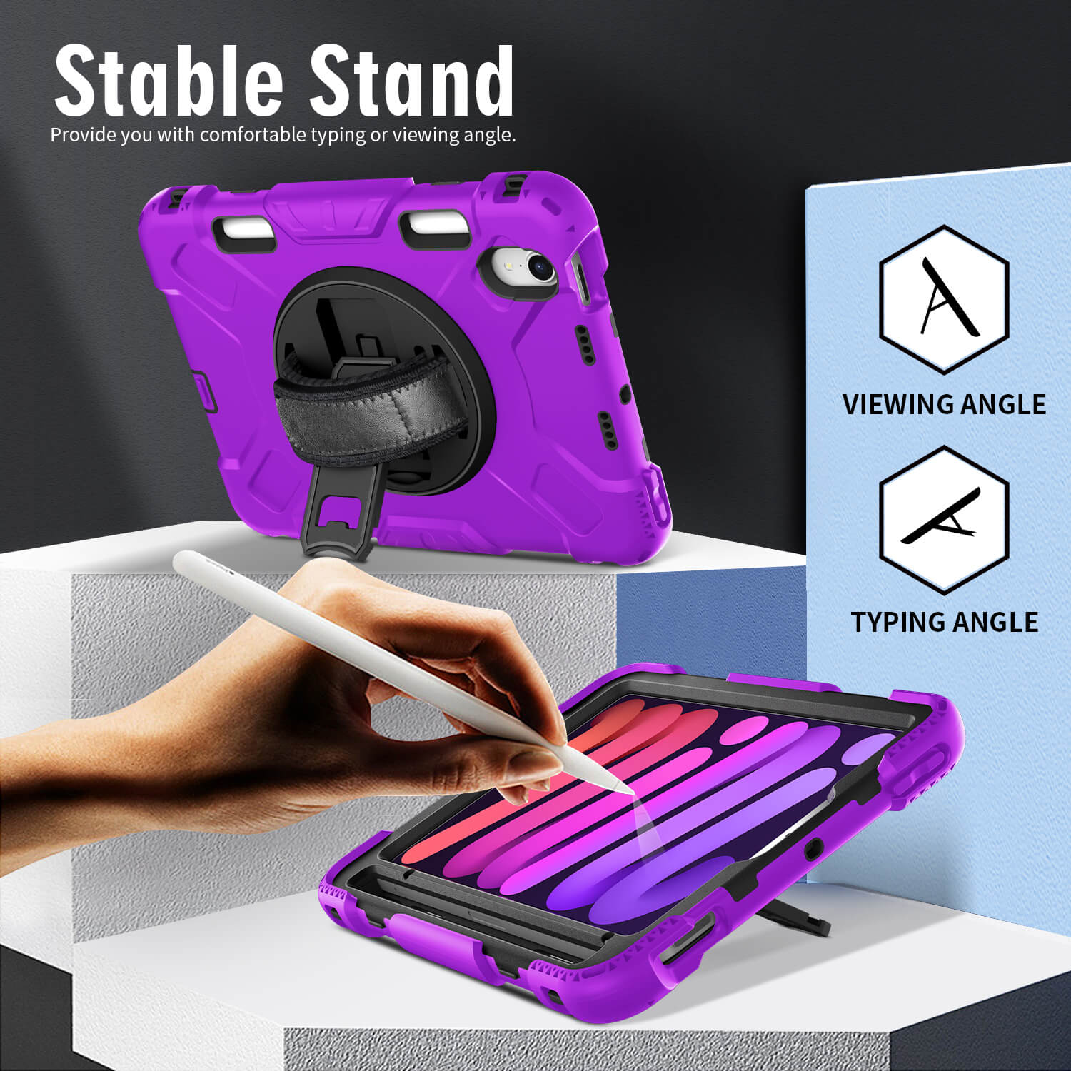 Tough On iPad mini 7/mini 6 Rugged Protection Case - Image 13