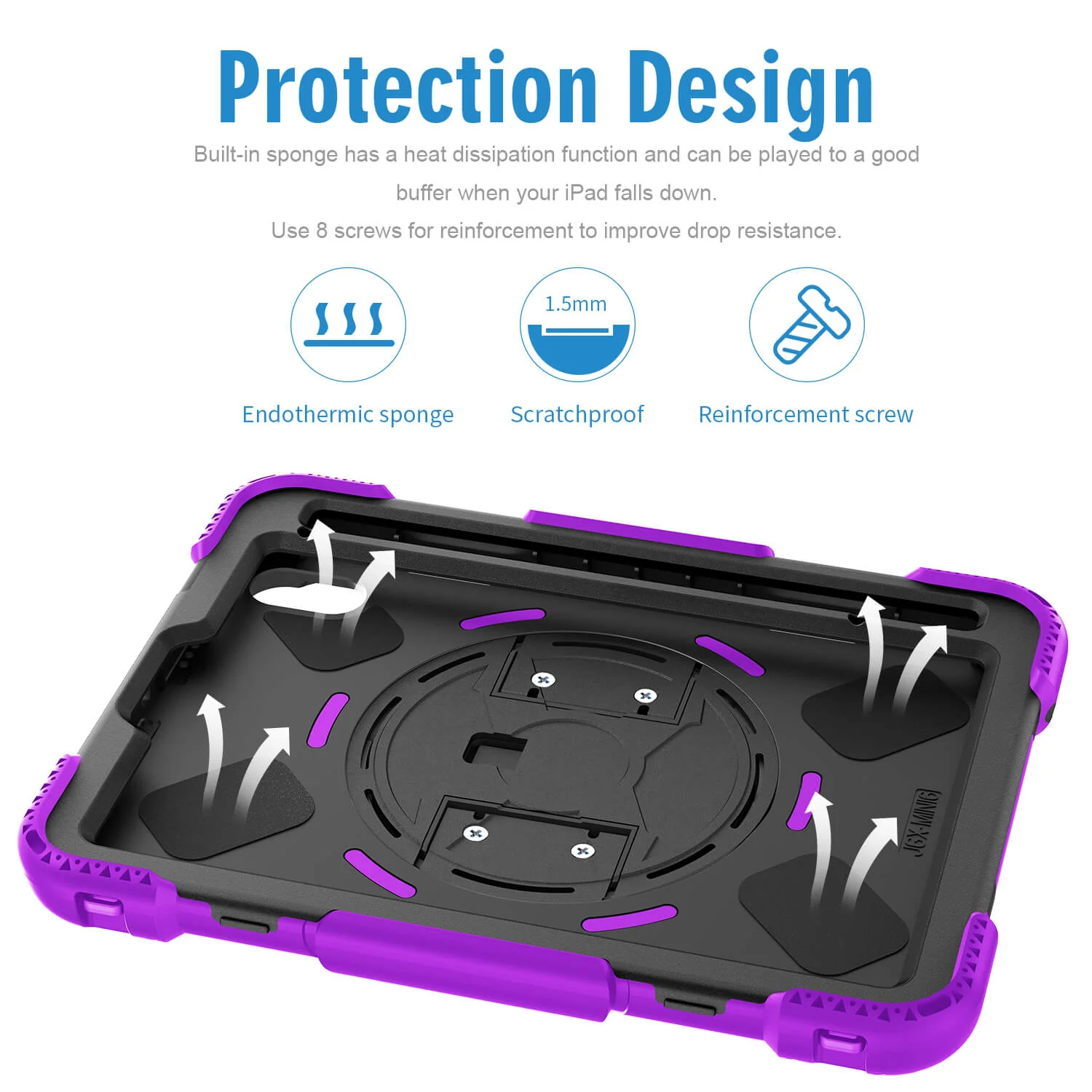 Tough On iPad mini 7/mini 6 Rugged Protection Case - Image 3