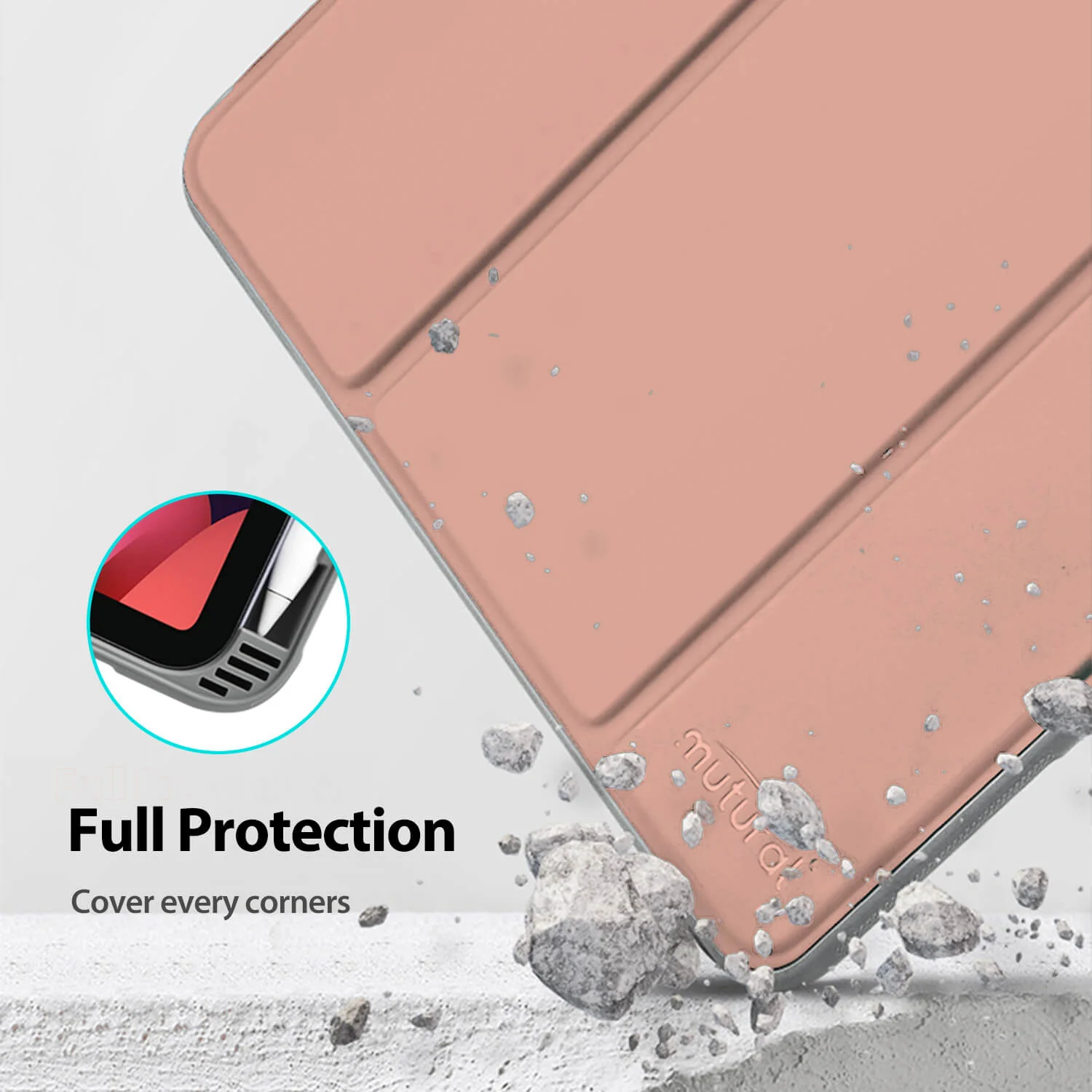 Tough On iPad mini 7/mini 6 Smart Cover Clear - Image 11