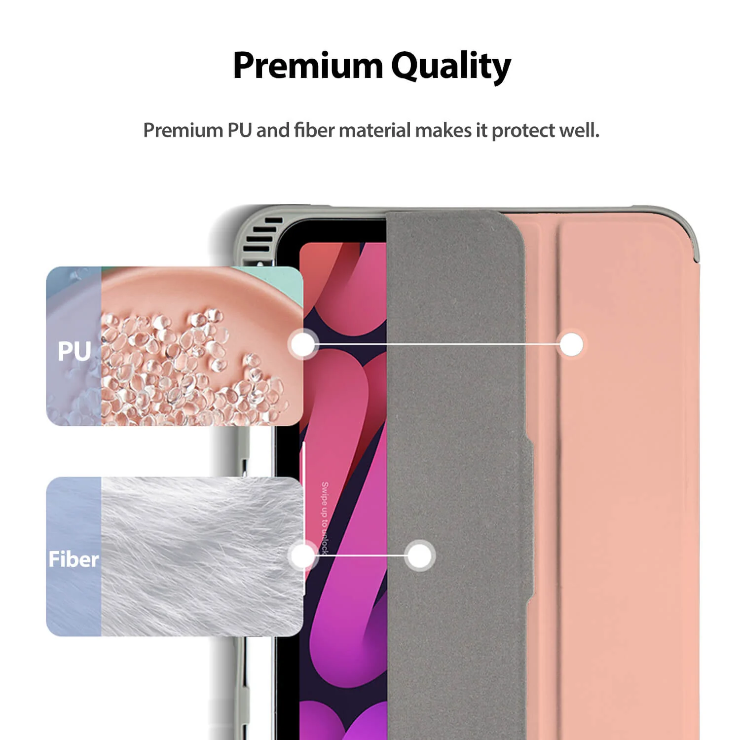 Tough On iPad mini 7/mini 6 Smart Cover Clear - Image 16