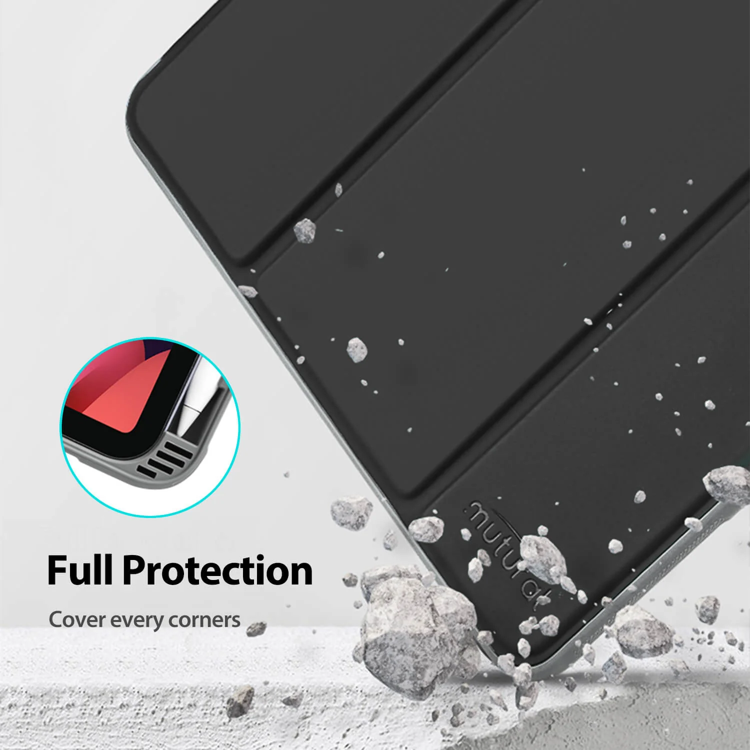 Tough On iPad mini 7/mini 6 Smart Cover Clear - Image 2