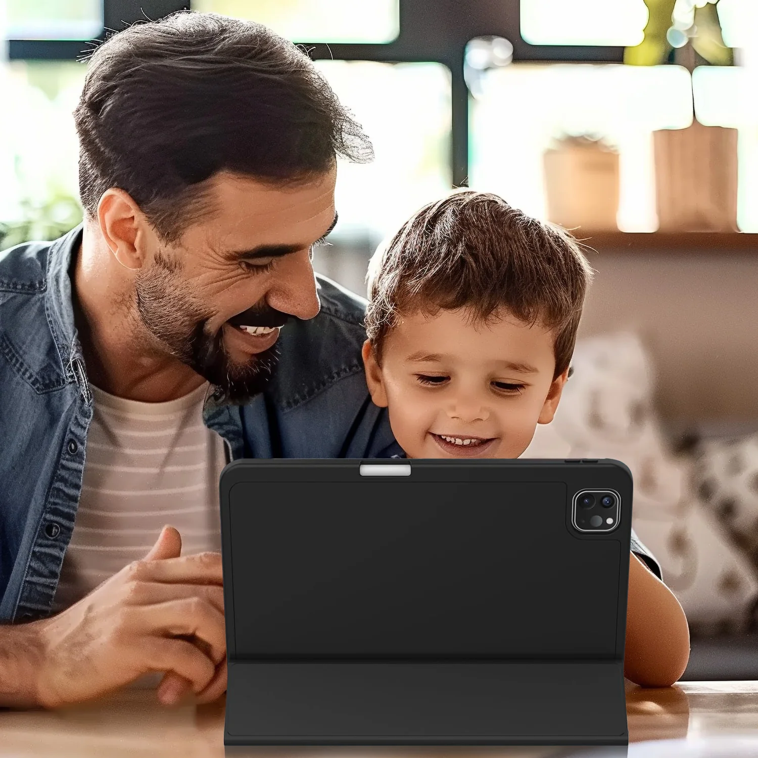 Tough On iPad Pro 11" 2025 / 2024 Case Smart Cover Black - Image 7