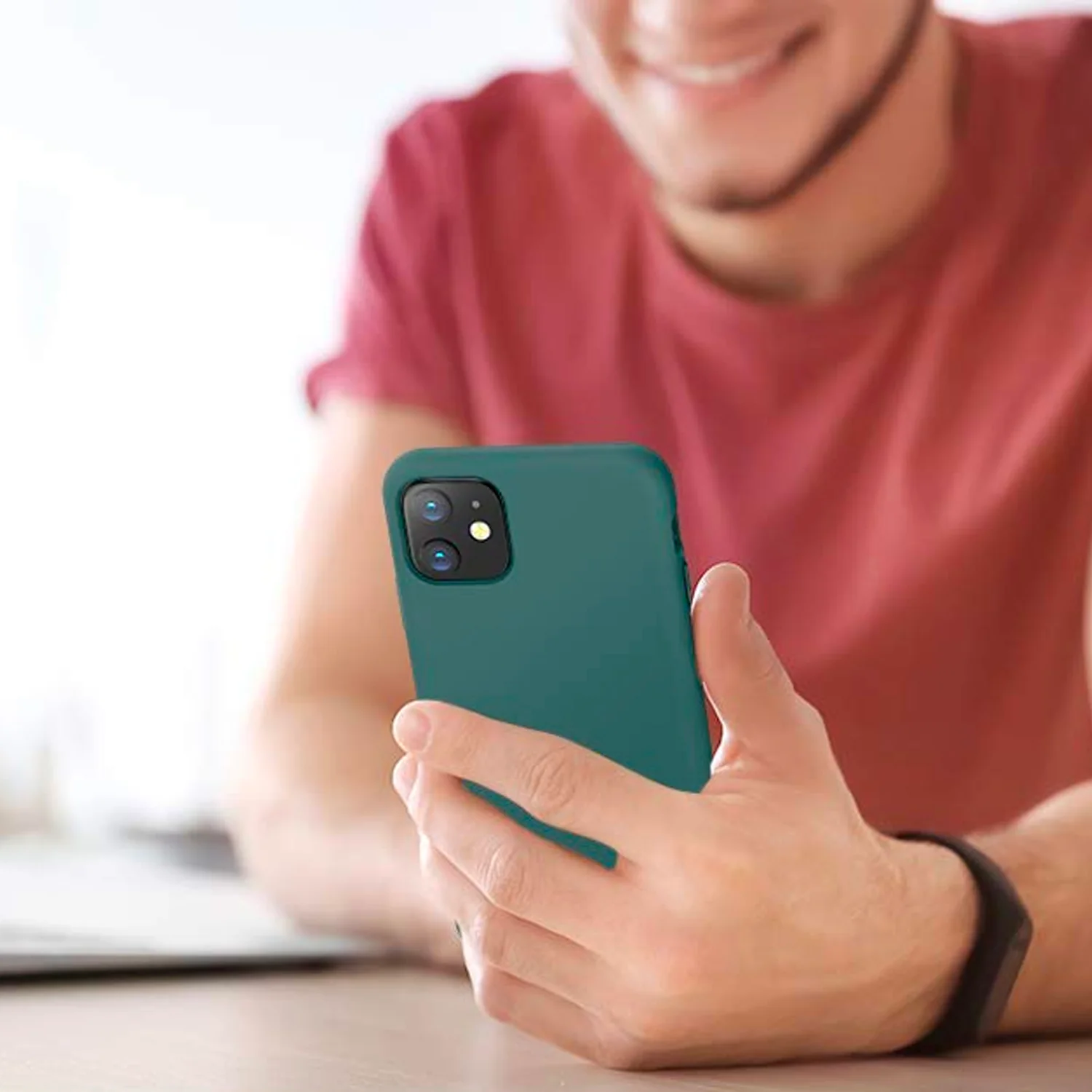 Tough On iPhone 11 Case Liquid Silicone - Image 22