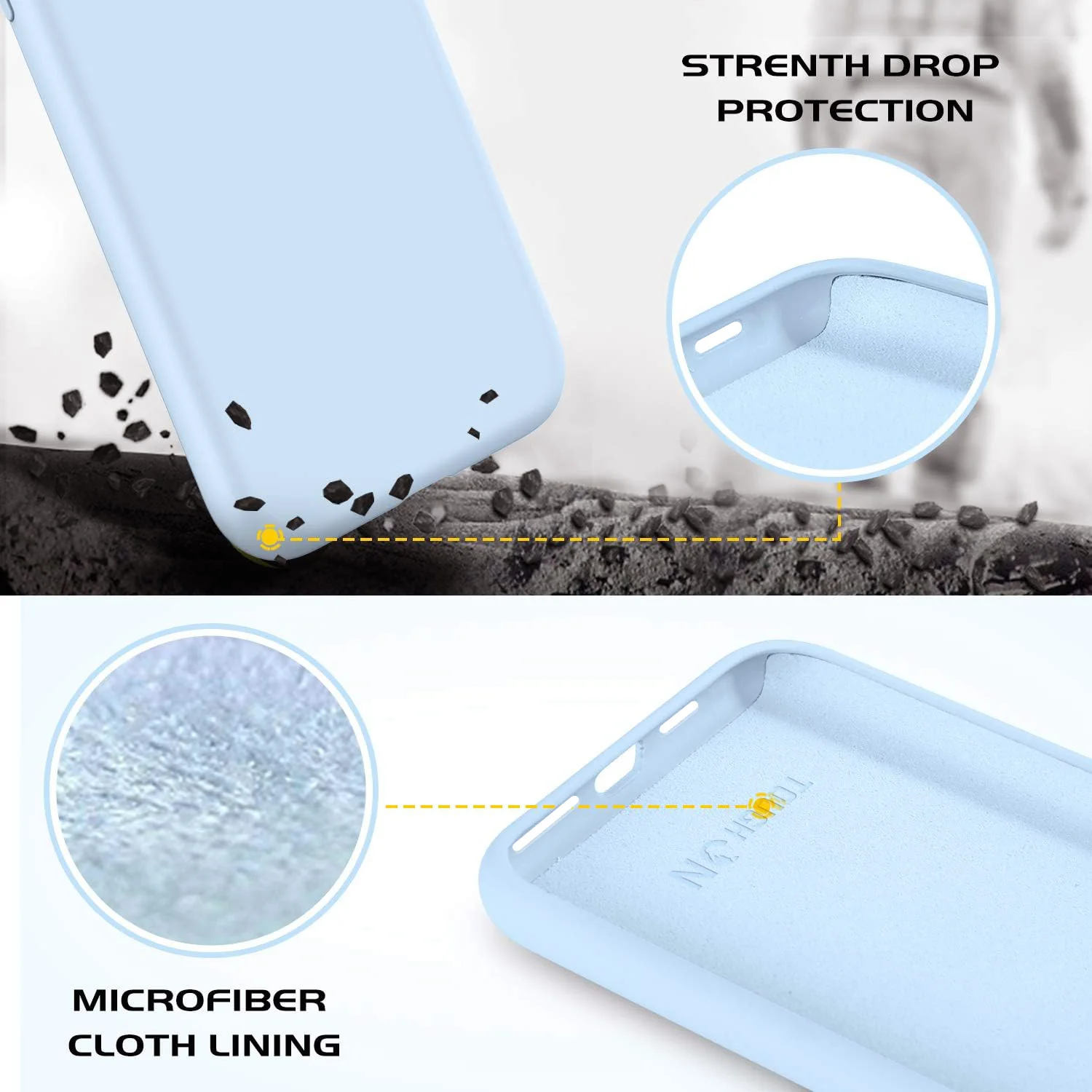Tough on iPhone 11 Pro Max Case Liquid Silicone - Image 10