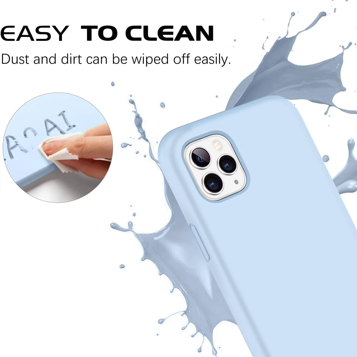 Tough on iPhone 11 Pro Max Case Liquid Silicone - Image 11