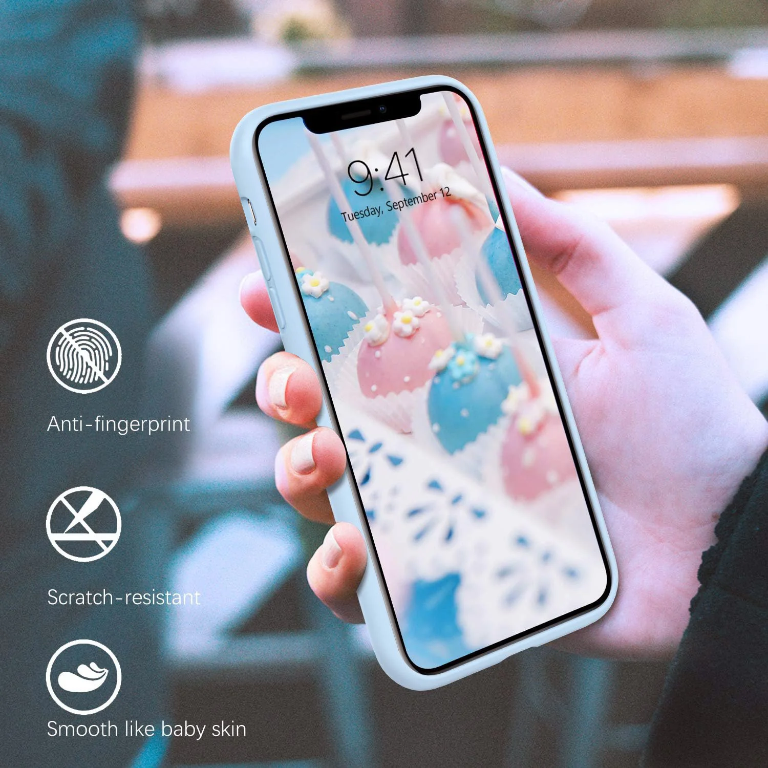 Tough on iPhone 11 Pro Max Case Liquid Silicone - Image 13