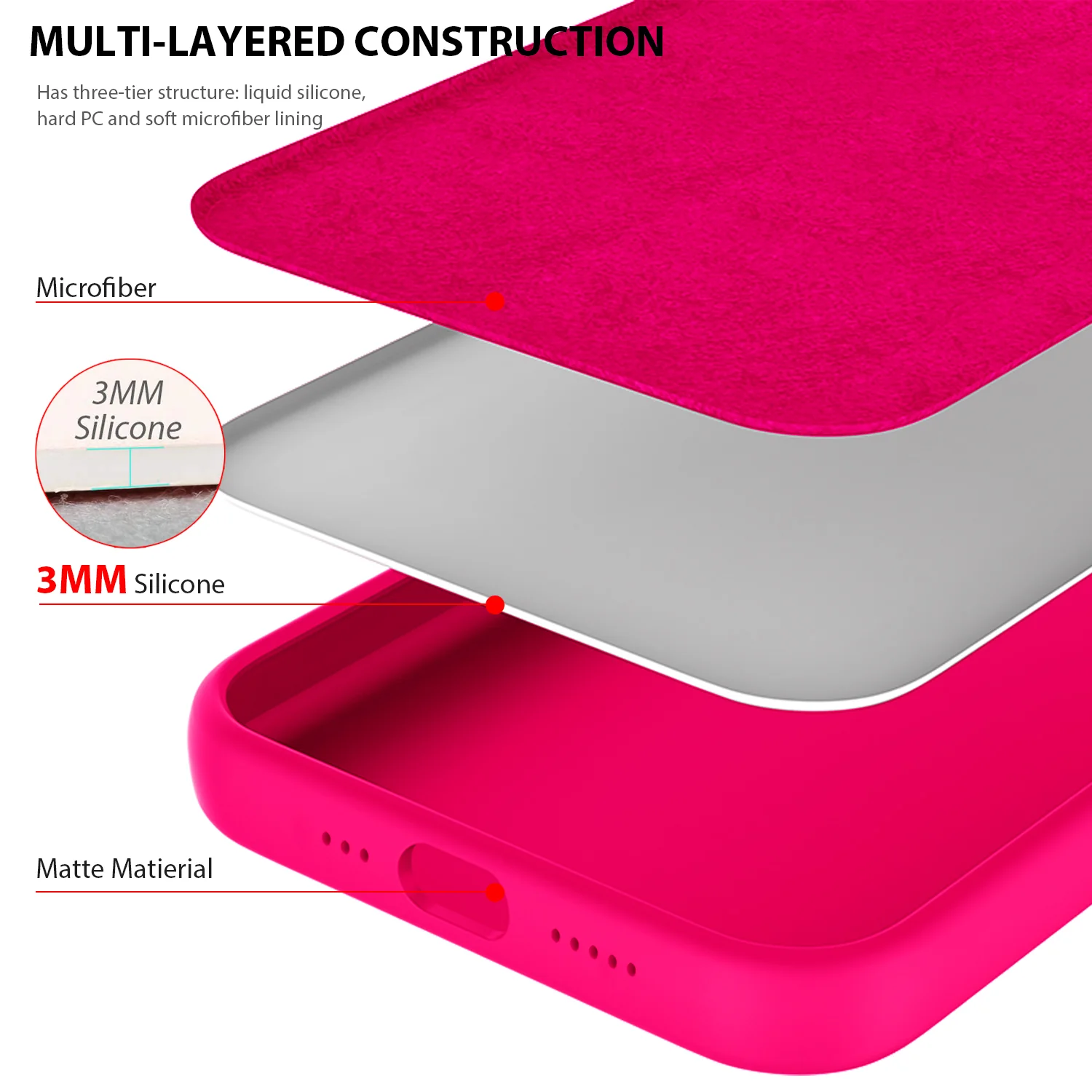 Tough on iPhone 11 Pro Max Case Liquid Silicone - Image 17