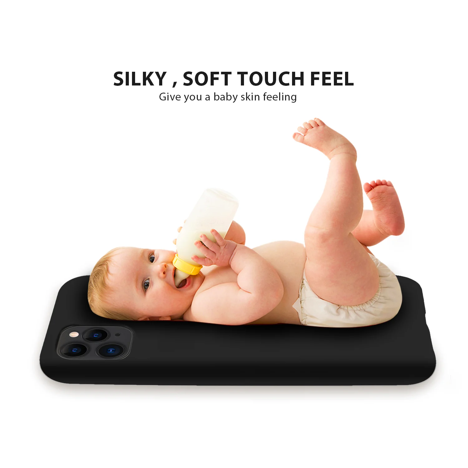 Tough on iPhone 11 Pro Max Case Liquid Silicone - Image 5