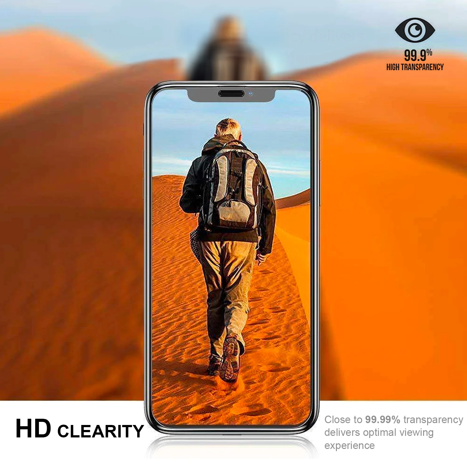 Tough on iPhone 11 Tempered Glass Screen Protector Double Strong - Image 6
