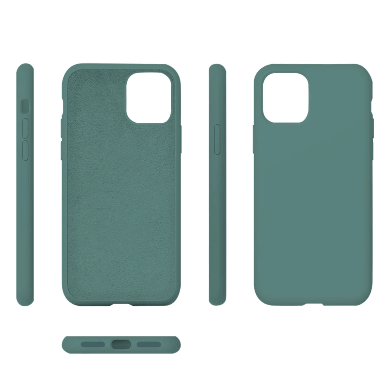 Tough On iPhone 12 / 12 Pro Case Strong Liquid Silicone - Image 14