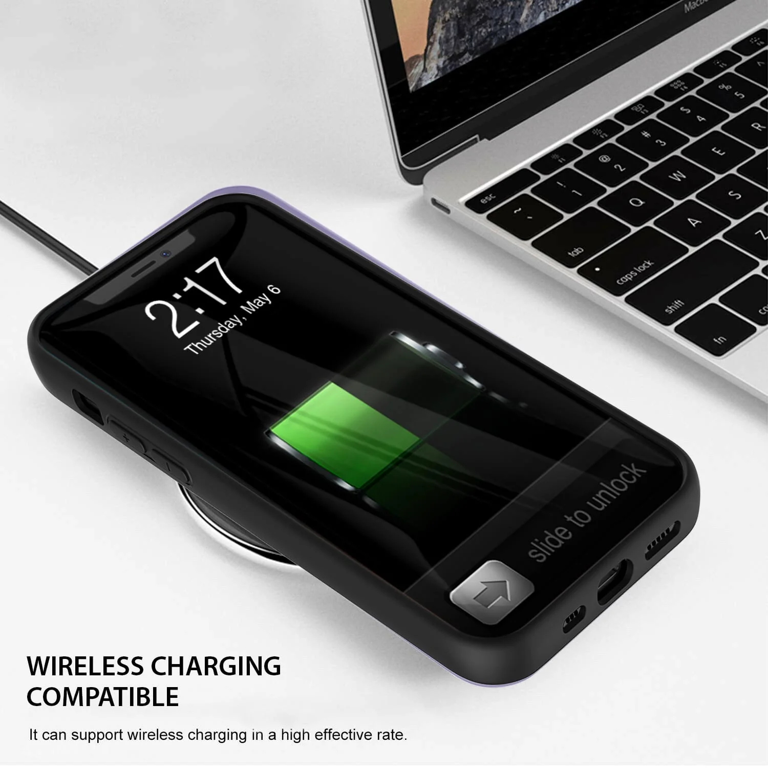 Tough On iPhone 12 / 12 Pro Case Strong Liquid Silicone - Image 6