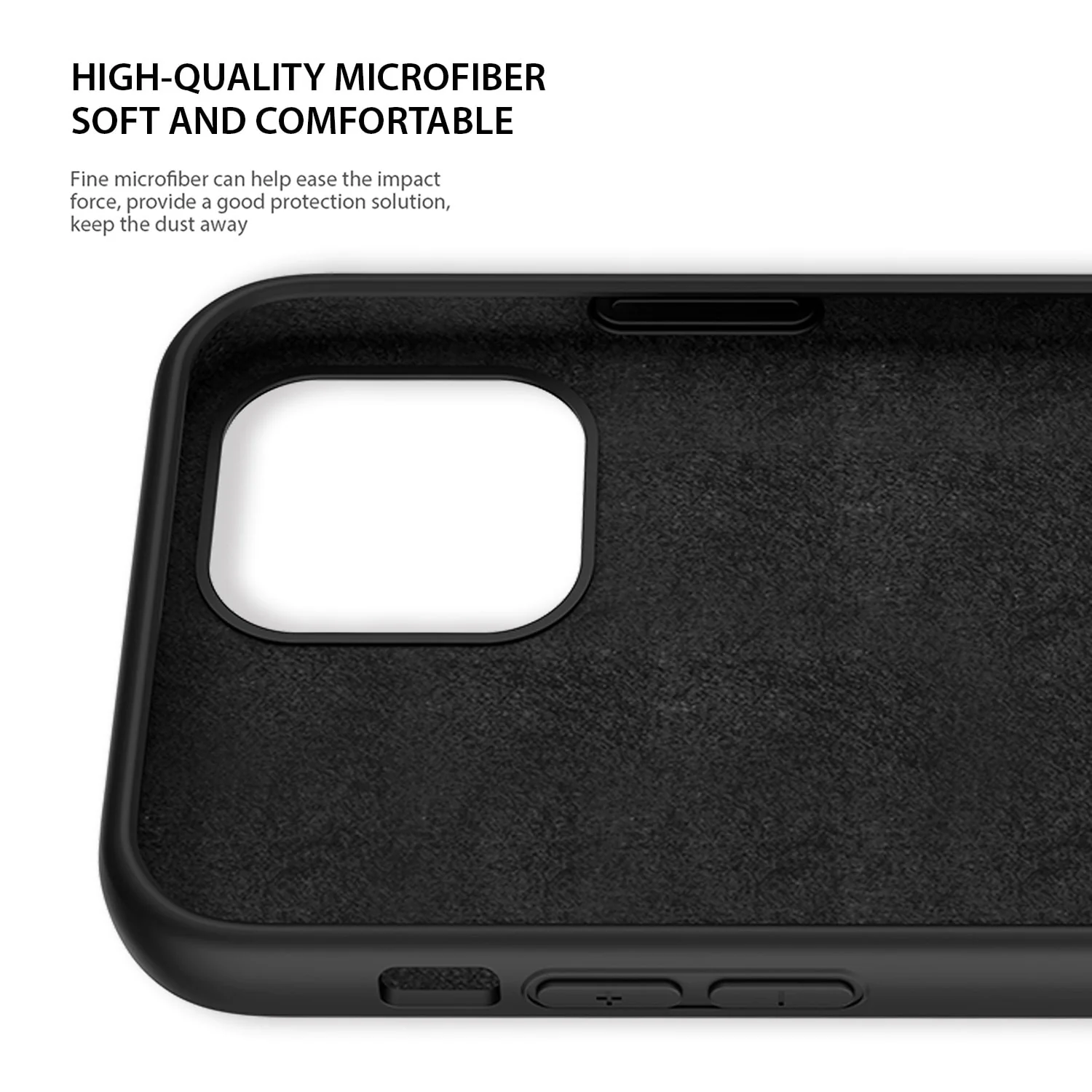 Tough On iPhone 12 / 12 Pro Case Strong Liquid Silicone - Image 7