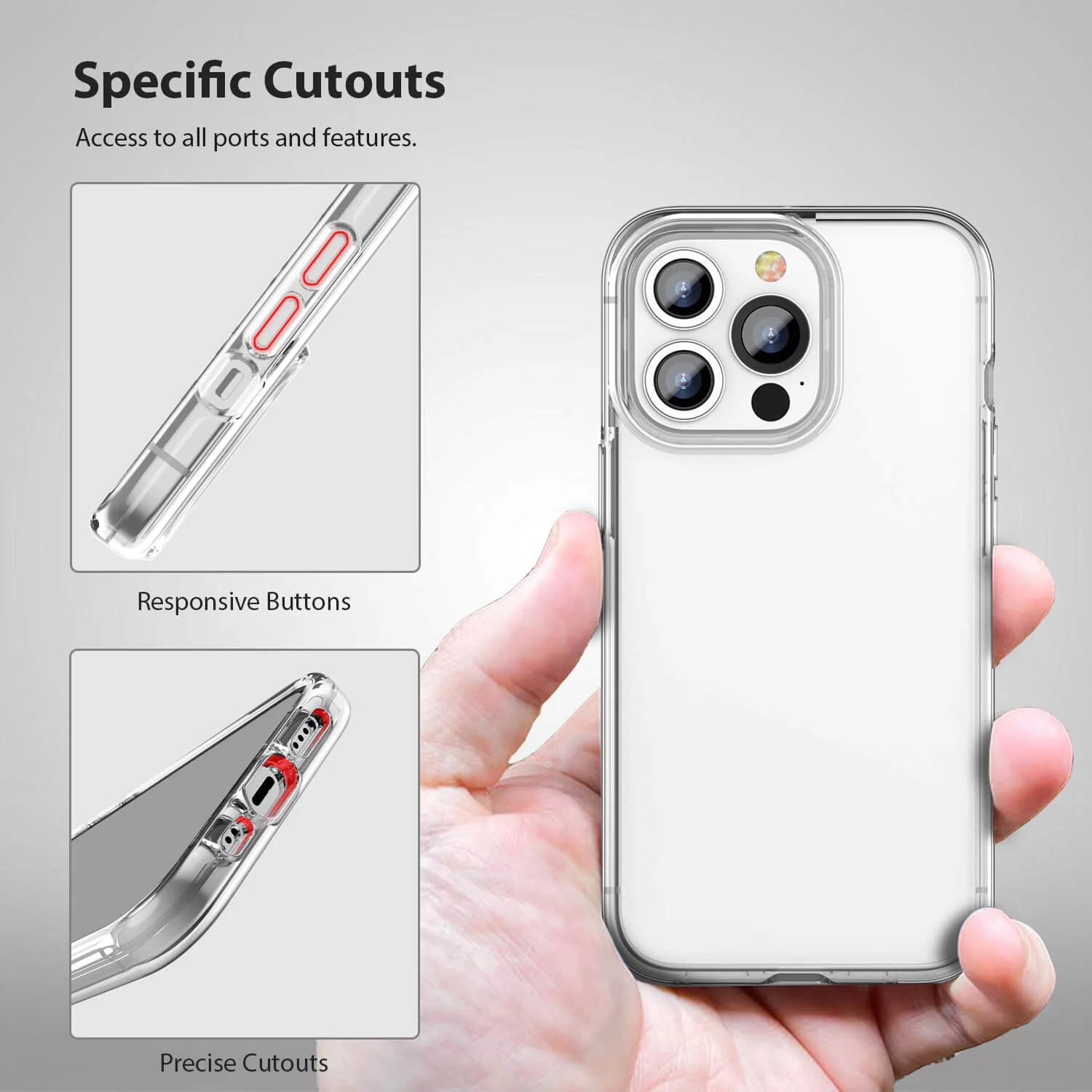 Tough On iPhone 12 Pro Max Case Clear - Image 4