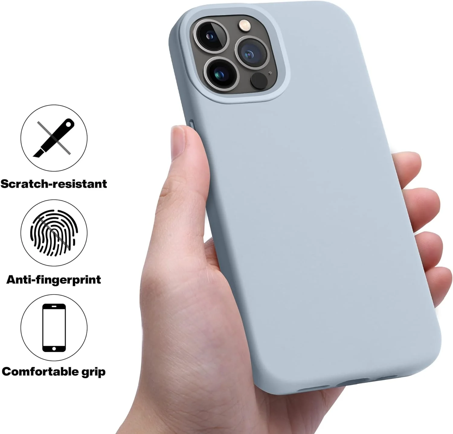 Tough On iPhone 12 Pro Max Strong Liquid Silicone Case - Image 12
